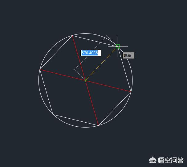 头条问答 - 如何在autocad中画一个正多边形的外切圆?(11个回答)