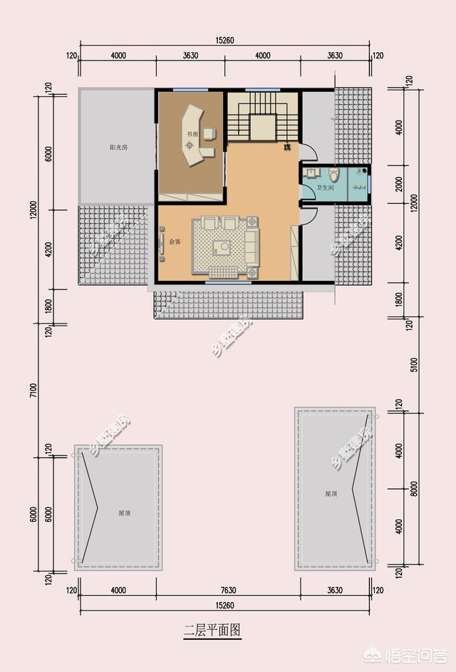 10米×20米房屋设计图图片