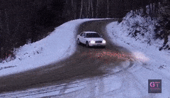 汽车漂移教学,前驱车如何在冰雪路面漂移？