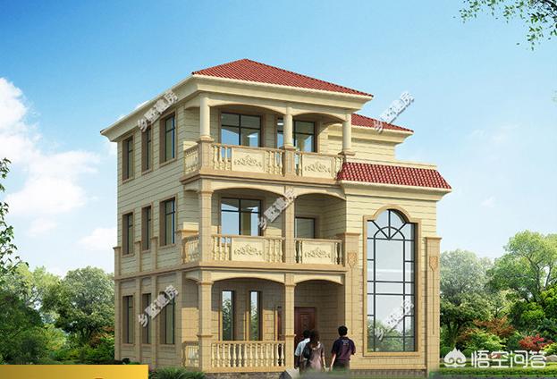 农村宅基地自建房9米*10米,三层怎么设计,20万主体能不能完成?