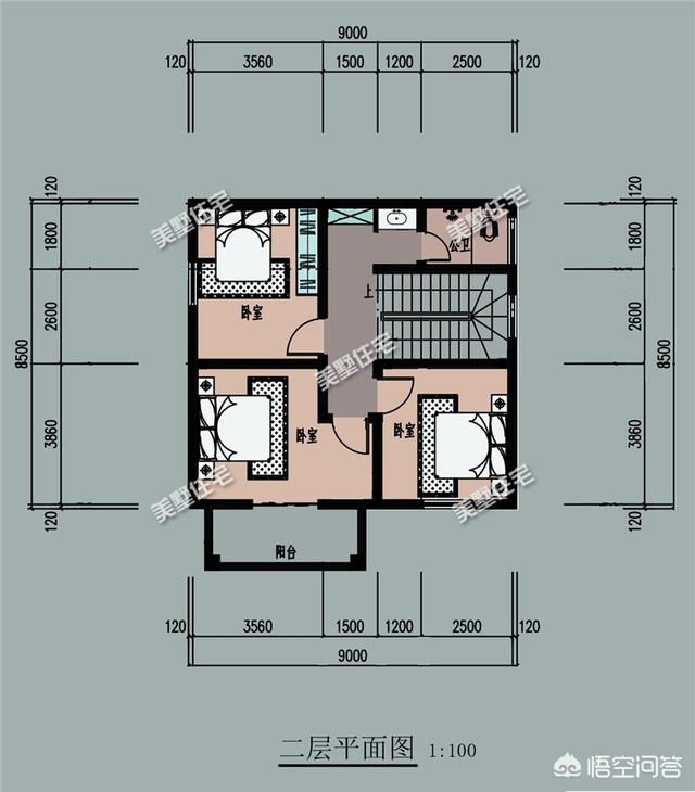5x8米的开间面积还是比较小的,建三层楼房要专门的设计的,你对房子的