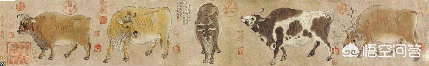 五牛图:韩滉《五牛图》绘画始末 《五牛图》是韩滉最高的绘画水平吗？