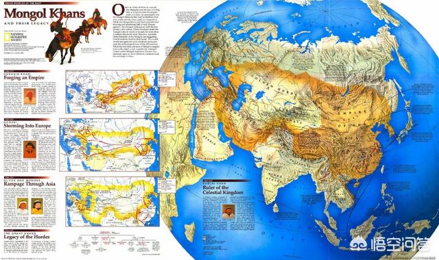 蒙古人建立的元朝只存续了98年,但是蒙古帝国并没有消亡,之后还在哪些地方统治？