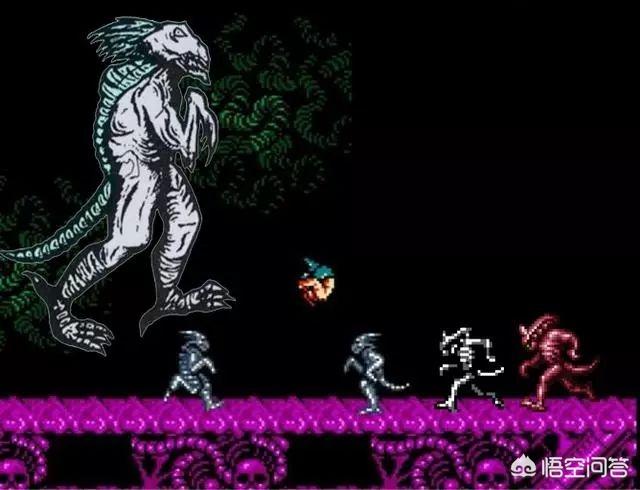 经典游戏《魂斗罗》系列中,有哪些细思极怖的活体生物呢？