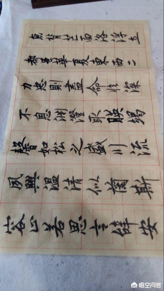 我练毛笔字三年，先柳后欧再赵，感觉遇到瓶颈，怎么办？插图37