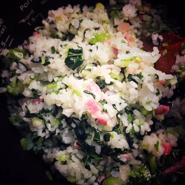 咸肉菜饭,咸肉可以焖米饭吗？怎么做？