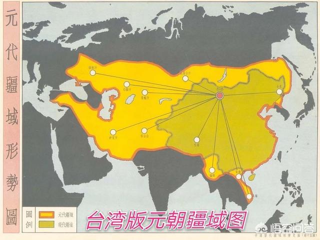 熟女犬系列番号:为什么元朝和明朝地图最上面是一条横线？是没有画全吗？