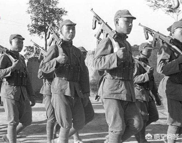 红军片电视剧，抗日战场上出现过哪些型号的冲锋枪