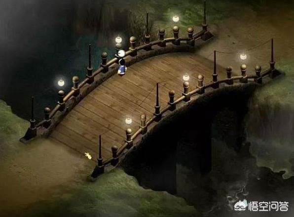 路的尽头有一条河,河上有一架桥直通彼岸,这座桥就是大名鼎鼎的奈何桥