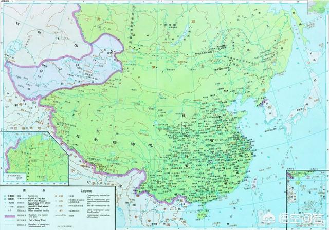 熟女犬最新章节:为什么元朝和明朝地图最上面是一条横线？是没有画全吗？