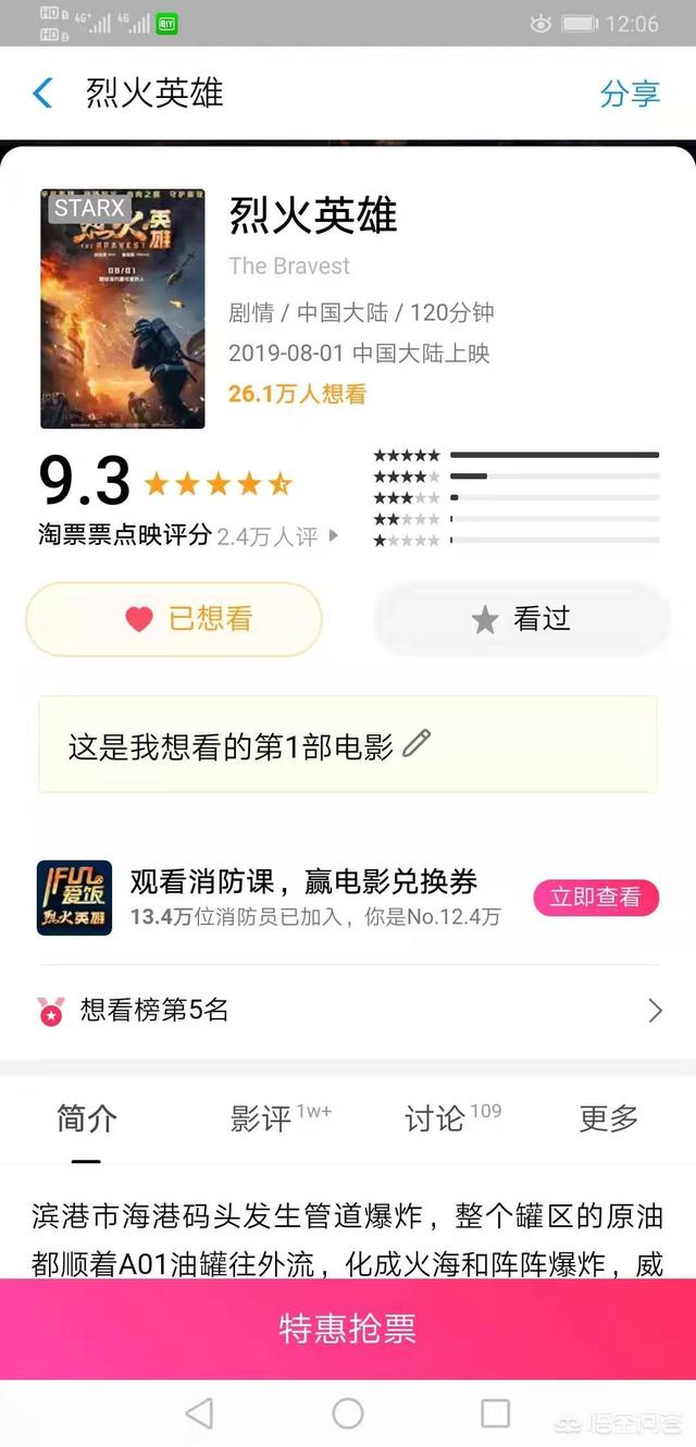 烈火英雄还原哪个事件:《烈火英雄》周六点映票房和周日预售是不是已经说明了必然扑街