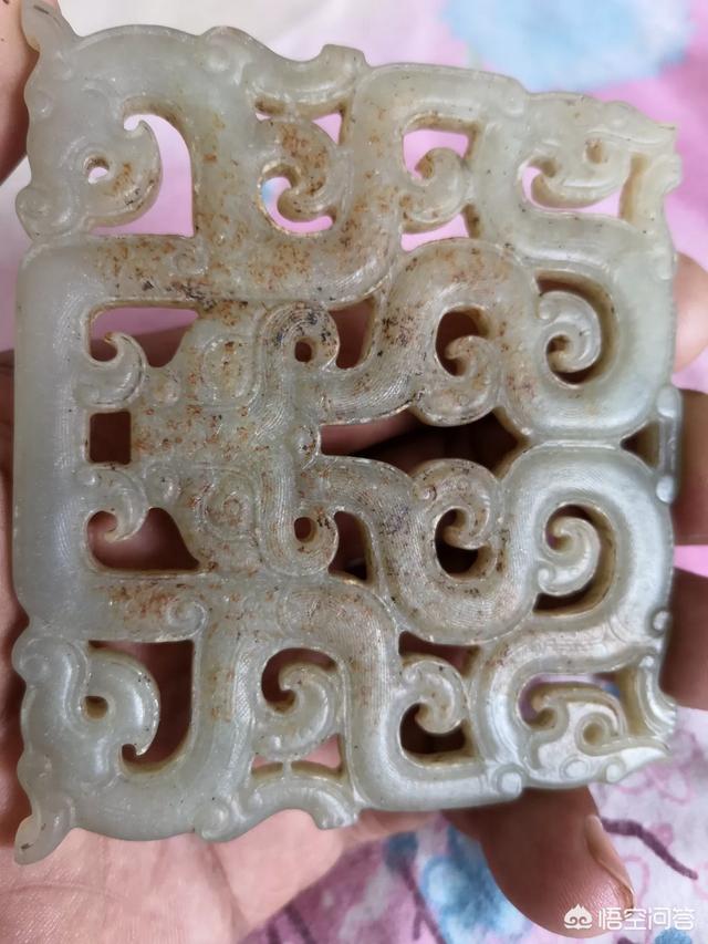 头条问答 - 请配照片解说战汉时期古玉游丝毛雕工艺,一次把它说清楚?