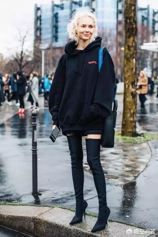 40岁左右的女人穿长筒靴该怎么搭配衣服?-生活百科