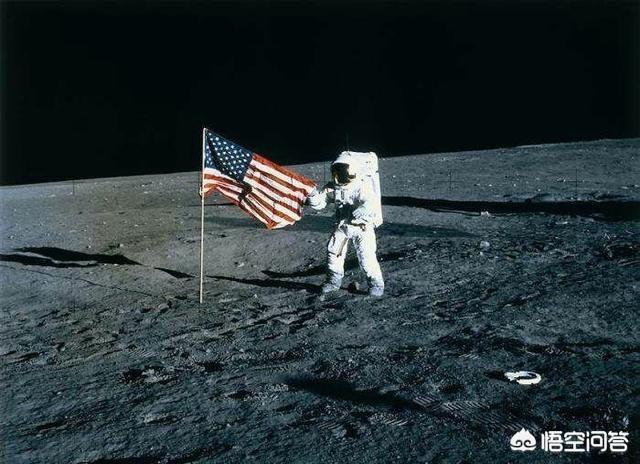 谜一样的月球，以目前的科技，能从地球上看到月球上插的美国国旗吗