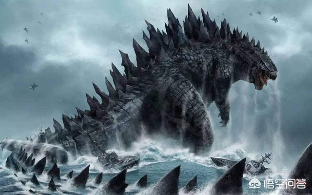 《哥斯拉2》四大远古巨兽齐登场,吃核能的哥斯拉会死吗？