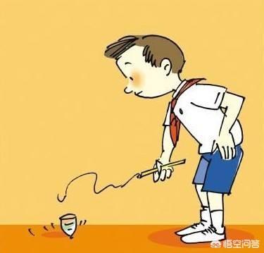儿时玩的一种推圈你记得吗？