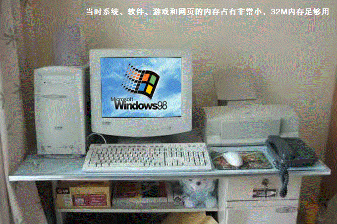 为什么有人说20年以前电脑32M的内存就够用了,现在32M的内存还不够电脑打开个网页呢？