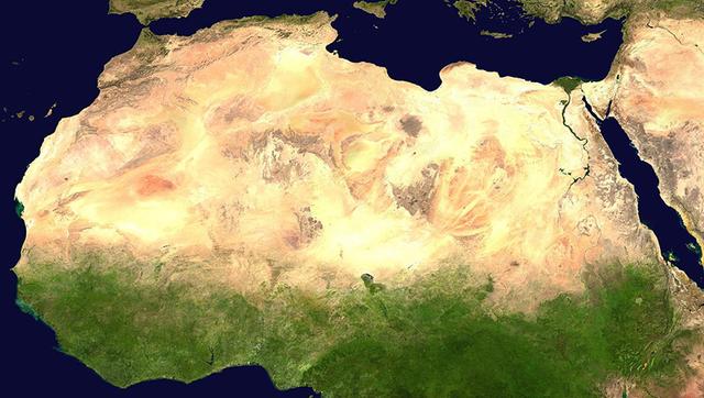 撒哈拉沙漠未解之谜，撒哈拉之眼是否就是亚特兰蒂斯的遗址