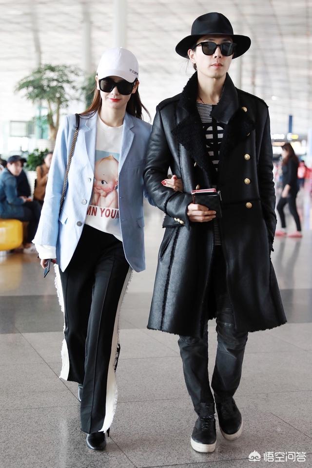 鹿晗穿情侣卫衣外出:春天了穿什么衣服会好看呢？
