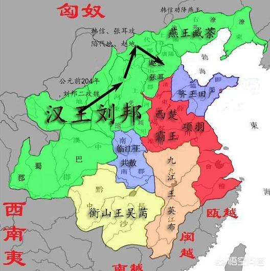 楚汉之争:楚汉之争打了多少年?刘邦是怎样快速结束战争的？