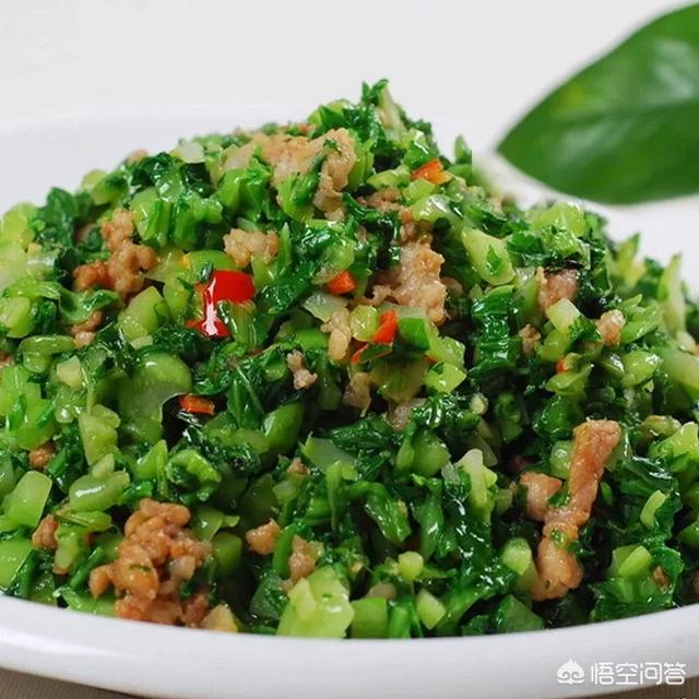 绿叶菜这样做入味不变色，用青菜做咸菜，怎样做能使颜色碧绿