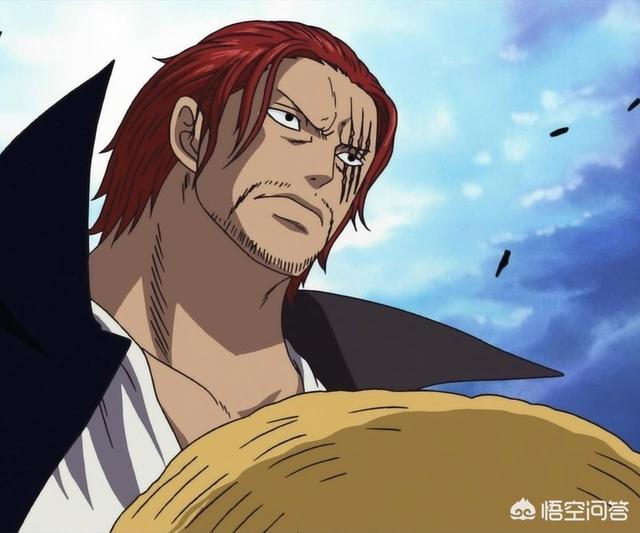 在顶上战争中香克斯出现解决了后续问题香克斯到底有多大的实力