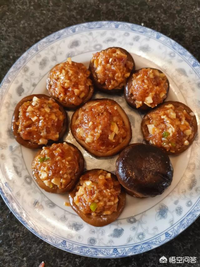 怎么做蒸香菇盒?