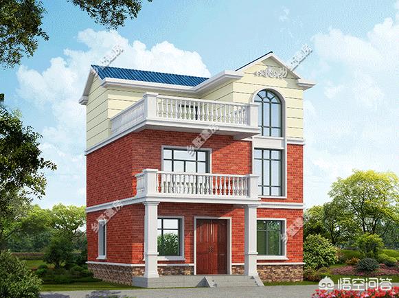 农村宅基地自建房9米*10米,三层怎么设计,20万主体能不能完成?