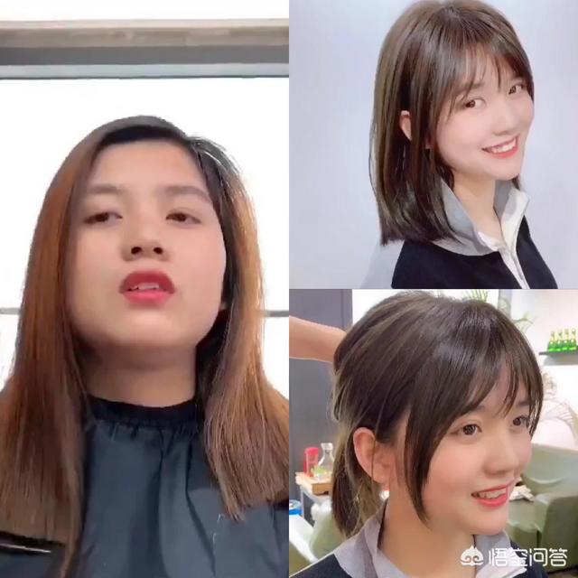 孙俪短发发型图片:方脸的女生适合什么发型，发色？