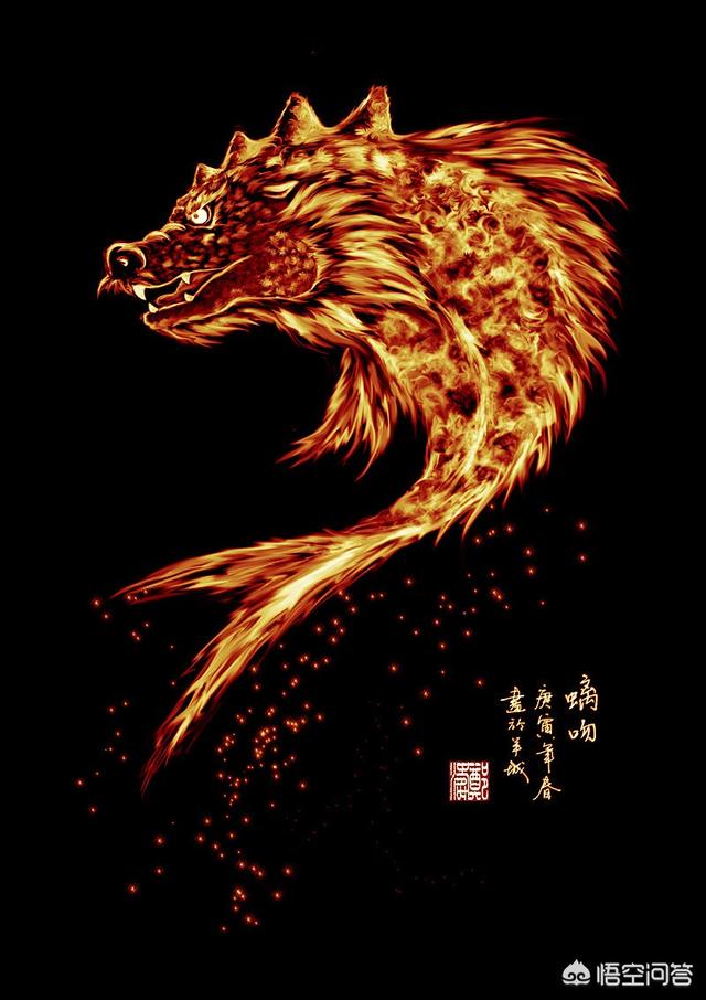 火风的儿子:龙的九子分别叫什么名字？凤育九雏又叫什么？