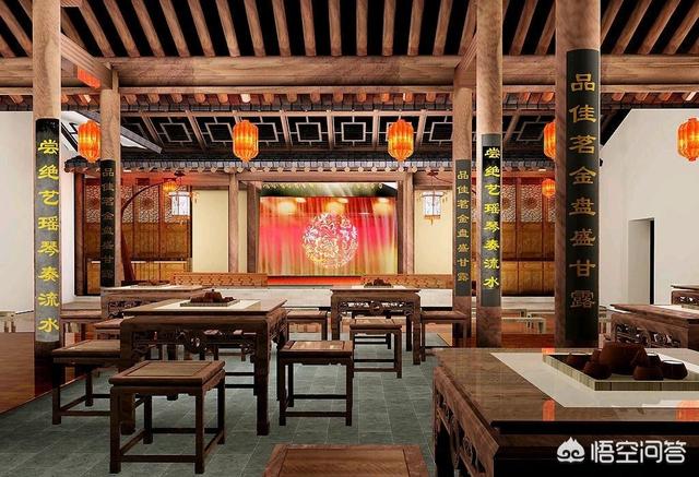 头条问答 - 话剧《茶馆》里面的木柱上为什么贴着"莫谈国事"?