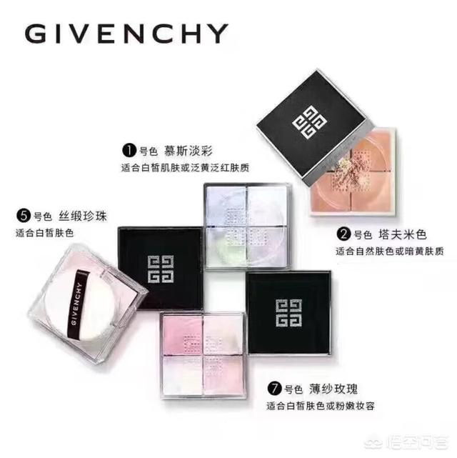 纪梵希散粉哪个号适合黄皮？