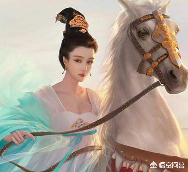 杨贵妃真实画像:真实杨贵妃身材修长，体态轻盈，为何会成为胖女人