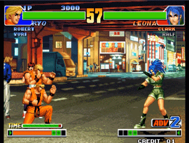 头条问答 - 历代《拳皇》中坂崎良一家的霸王翔吼拳,到底出现过多少种