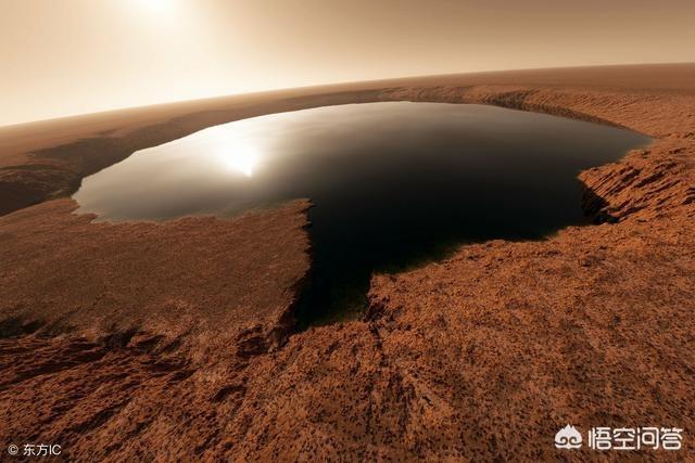 火星沙丘灵异事件:欧空局探测器拍摄到的火星巨大冰湖是怎样的？