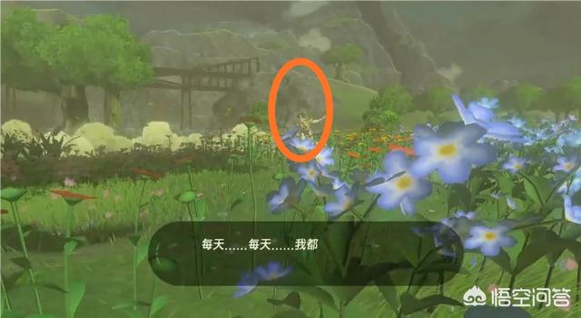 里克林克:《塞尔达传说:荒野之息》中，如果林克作死踩花田，会发生什么