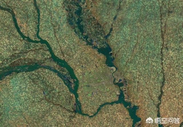 卫星拍摄真龙，NASA从太空拍摄的发生毁灭性洪灾的内布拉斯加州是怎样的
