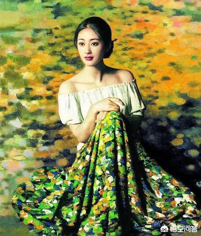 李壮平的女儿李勤照片,如何看待"在油画艺术中,成也女人,败也女人"