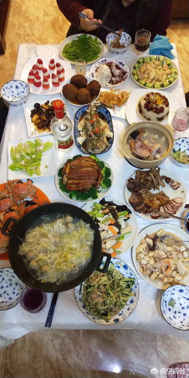 敢不敢晒晒你的除夕夜菜谱呢？