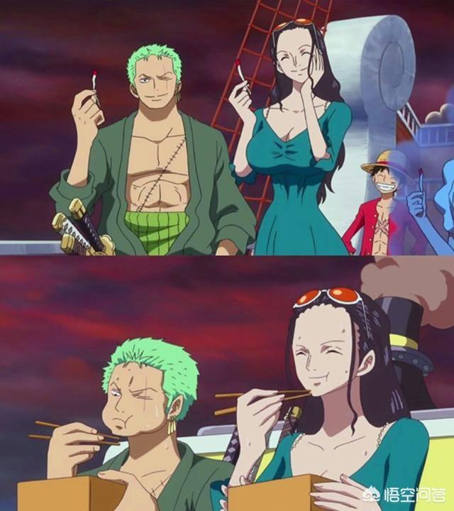 海贼王中索隆与罗宾有没有感情线为什么