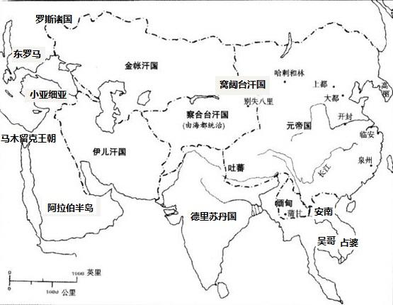 中国国土最大的时候是什么朝代？