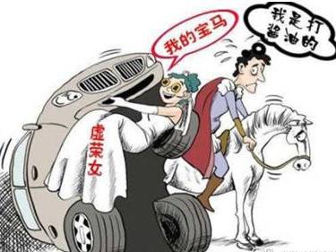 土豪恶搞拜金女图片