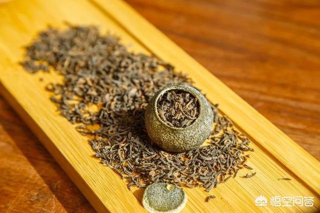 药用保健茶是用茶叶和某些中草药拼合而成的,小青柑普洱茶的制作工艺怎么样？