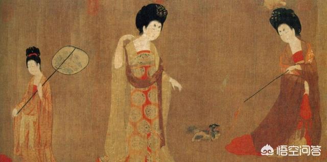 杨贵妃真实画像:真实杨贵妃身材修长，体态轻盈，为何会成为胖女人