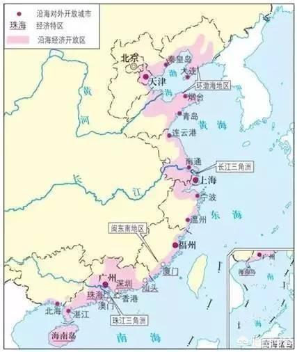 沿海省份GDP比其全国各地GDP如何？