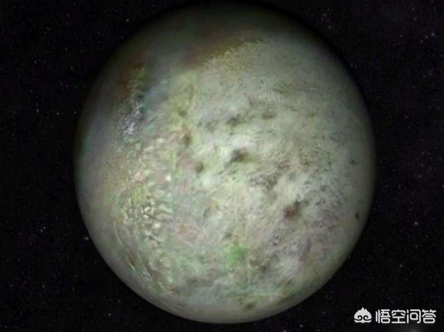 图示:海卫一第八名——天卫三天卫三是天王星的最大卫星,太阳系中第