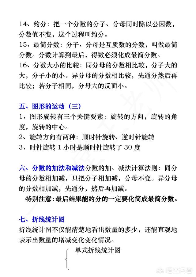 头条问答 孩子五年级 通分约分部分不理解 有针对性方法吗 7个回答