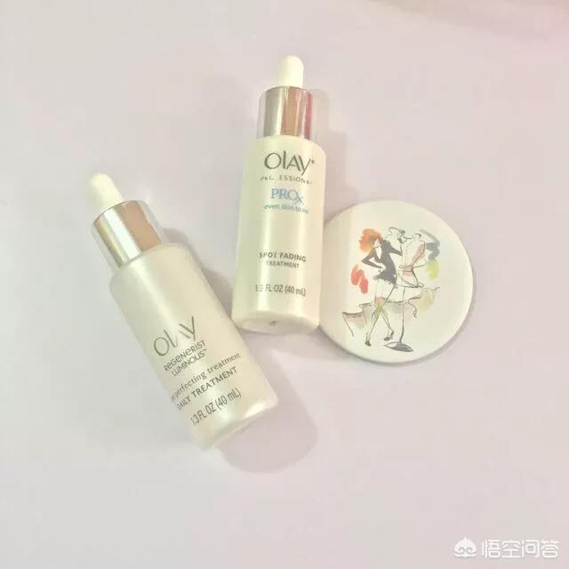 玉兰油小白瓶效果怎样，晚上小棕瓶精华，白天玉兰油小白瓶，可以这样吗