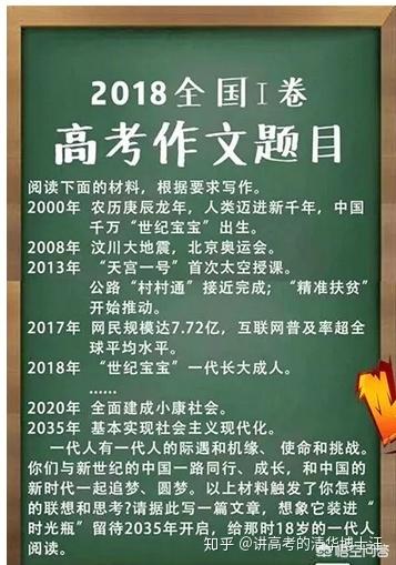 高考在即，押题和反押题历来是场博弈，大神们都来猜猜今年的作文题？ 今年高考作文 第2张