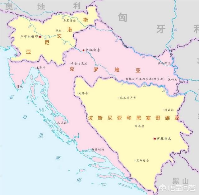 克罗地亚为何占据了绝大部分前南斯拉夫的海岸线？